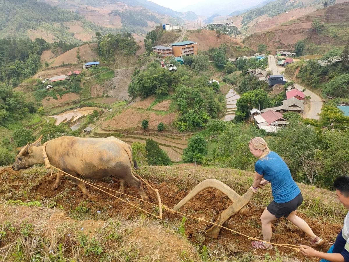 Indigenous Homestay- Trek- Food- Bus Mu Cang Chai 外观 照片