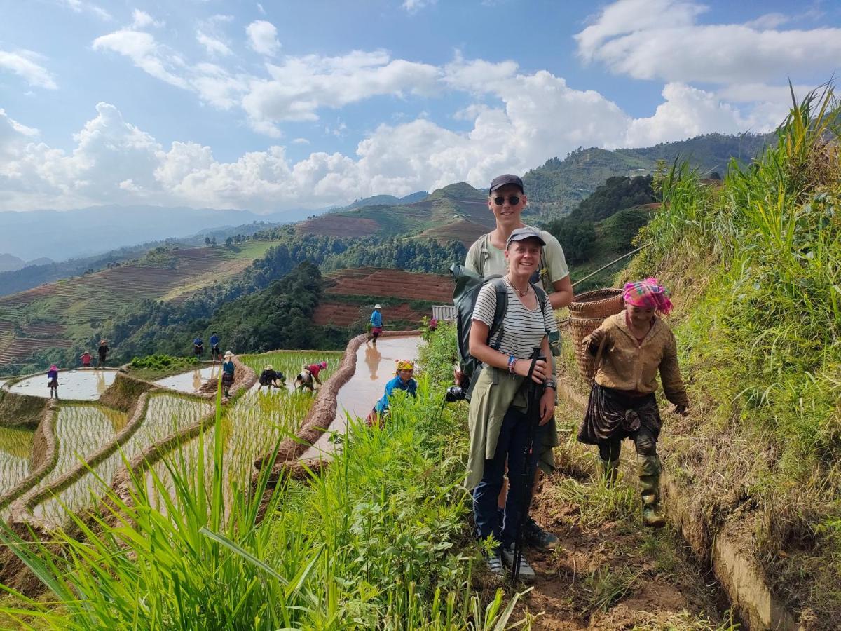 Indigenous Homestay- Trek- Food- Bus Mu Cang Chai 外观 照片