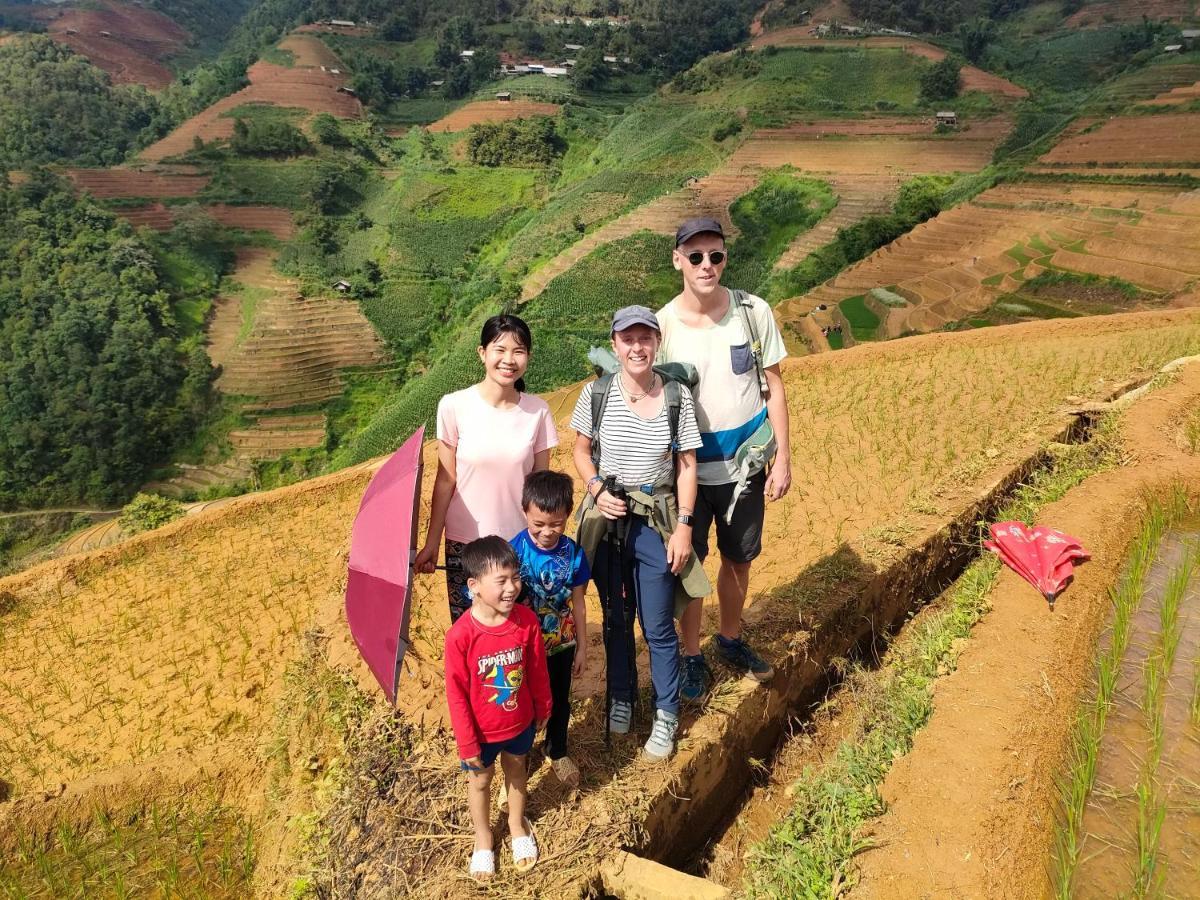 Indigenous Homestay- Trek- Food- Bus Mu Cang Chai 外观 照片