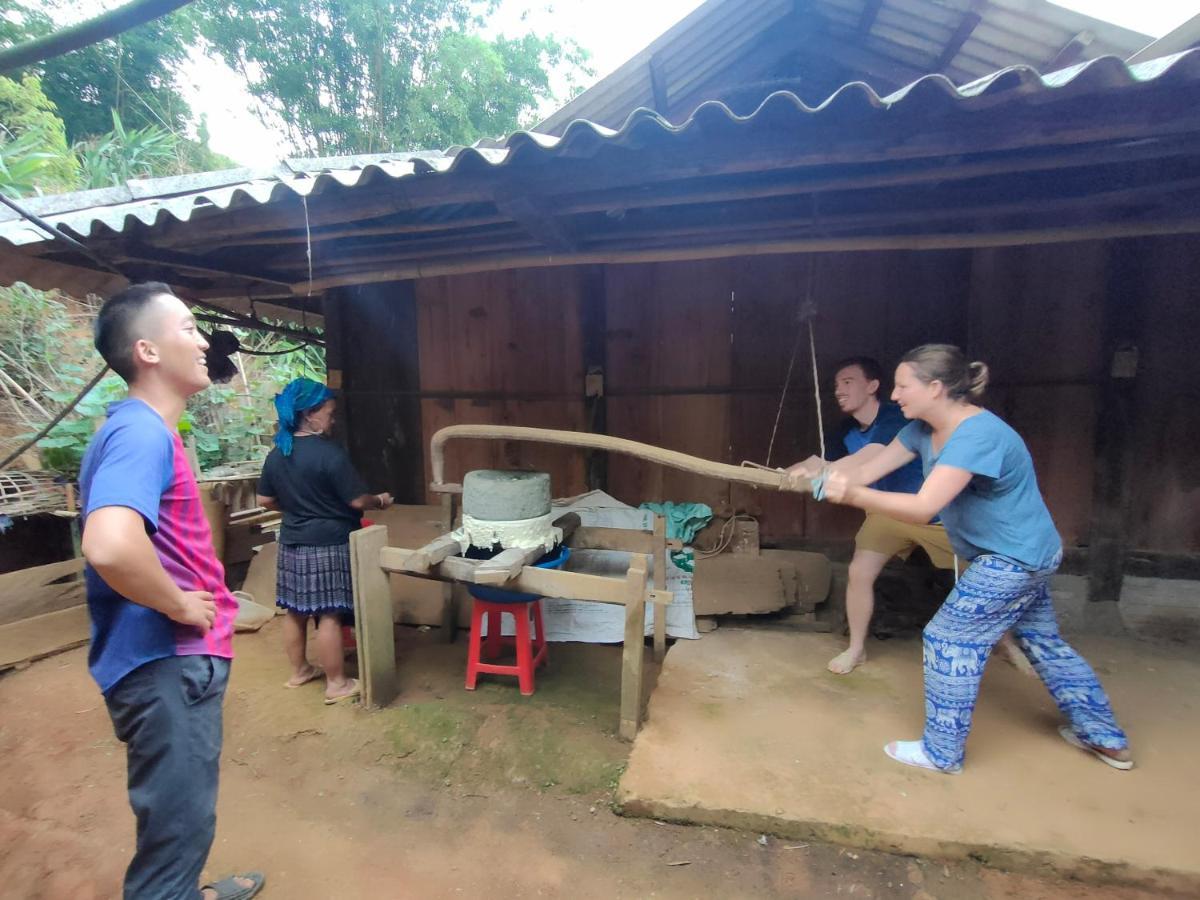 Indigenous Homestay- Trek- Food- Bus Mu Cang Chai 外观 照片