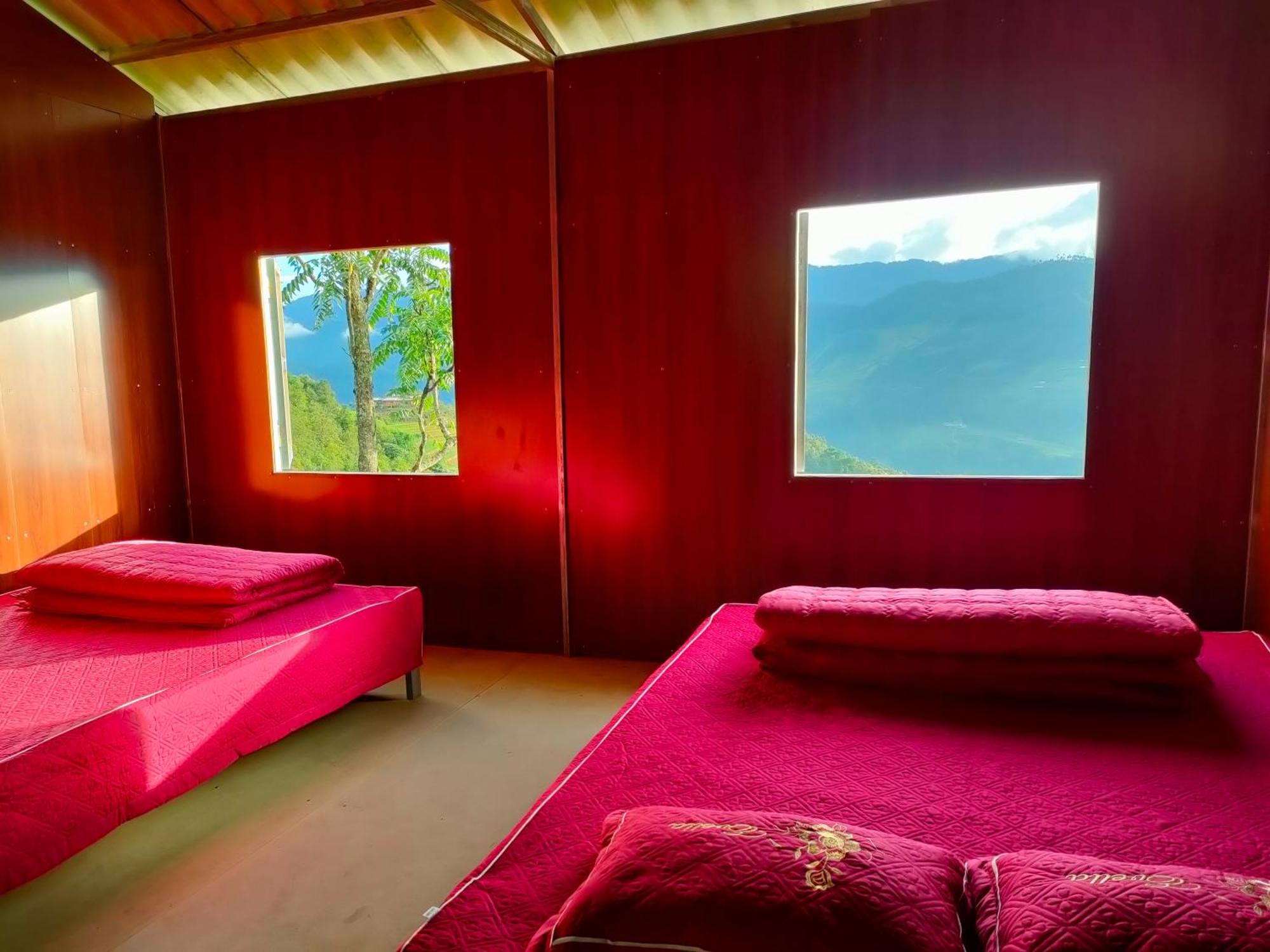 Indigenous Homestay- Trek- Food- Bus Mu Cang Chai 客房 照片